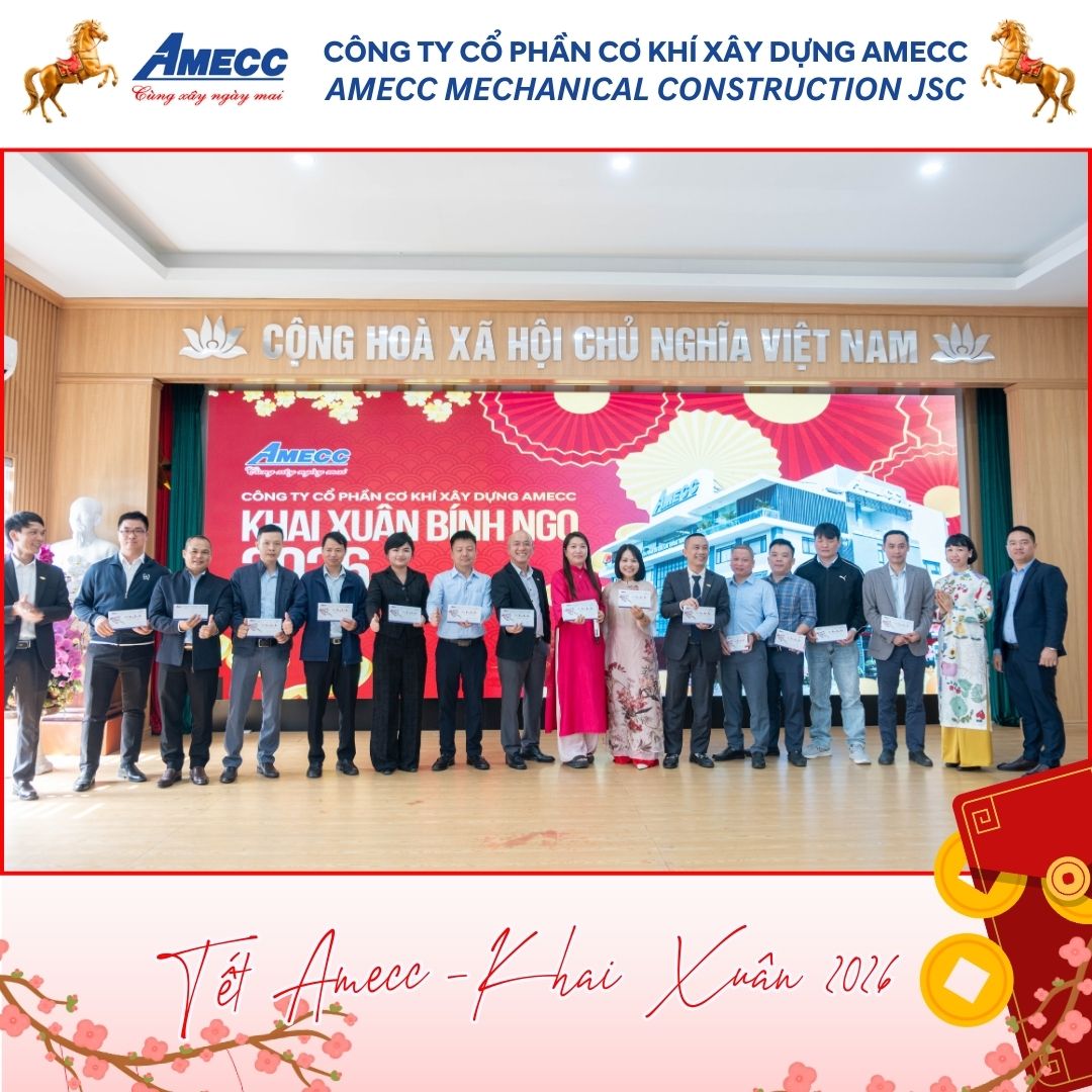 AMECC chào đón và lì xì đầu năm Bính Ngọ 2026